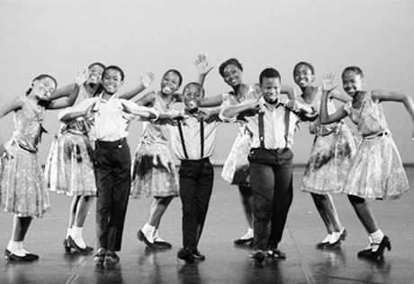 Rehearsal for the Dance For All children Rehearsal for the Dance For All children
