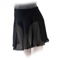 short chiffon skirt