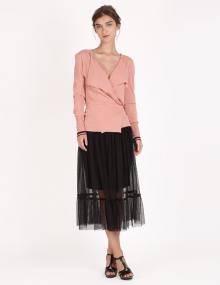 Ines Wrap-over top Ines Wrap-over top