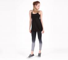Tie and dye seamless shorty in cotton