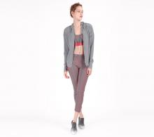 Warm up jacket in sweet knit