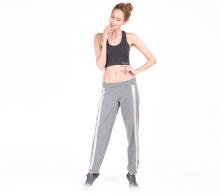 Warm up pants with stretch bands